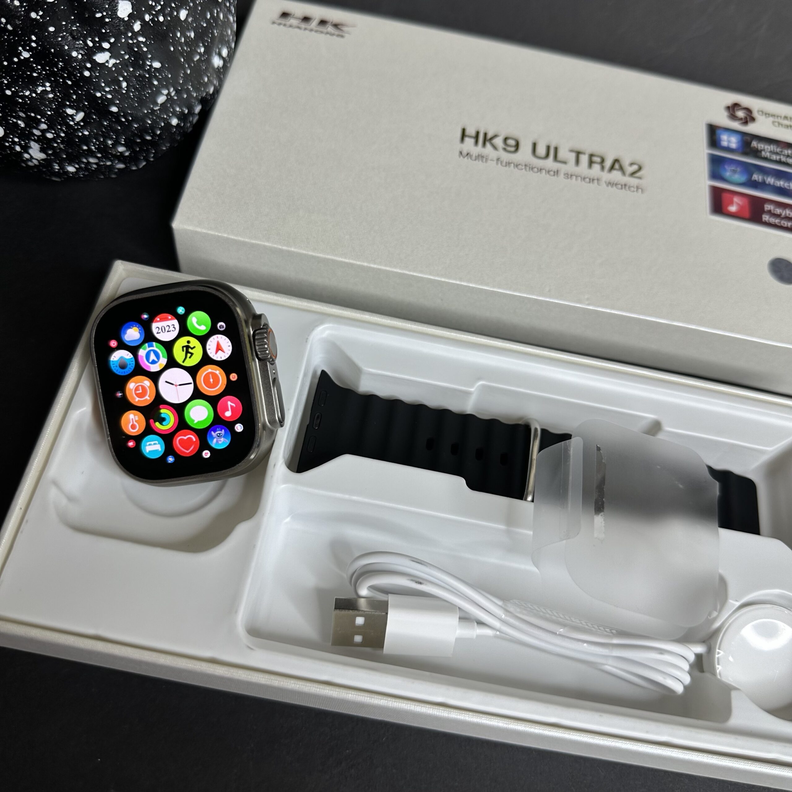 HK9 ultra2 【ソフト\u0026ハードケースセット.】 - 時計